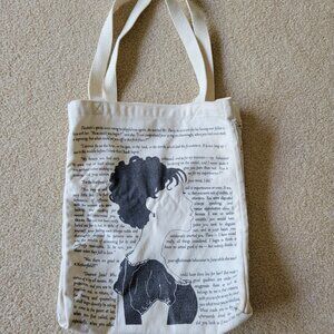 Pride and predjudice canvas tote bag